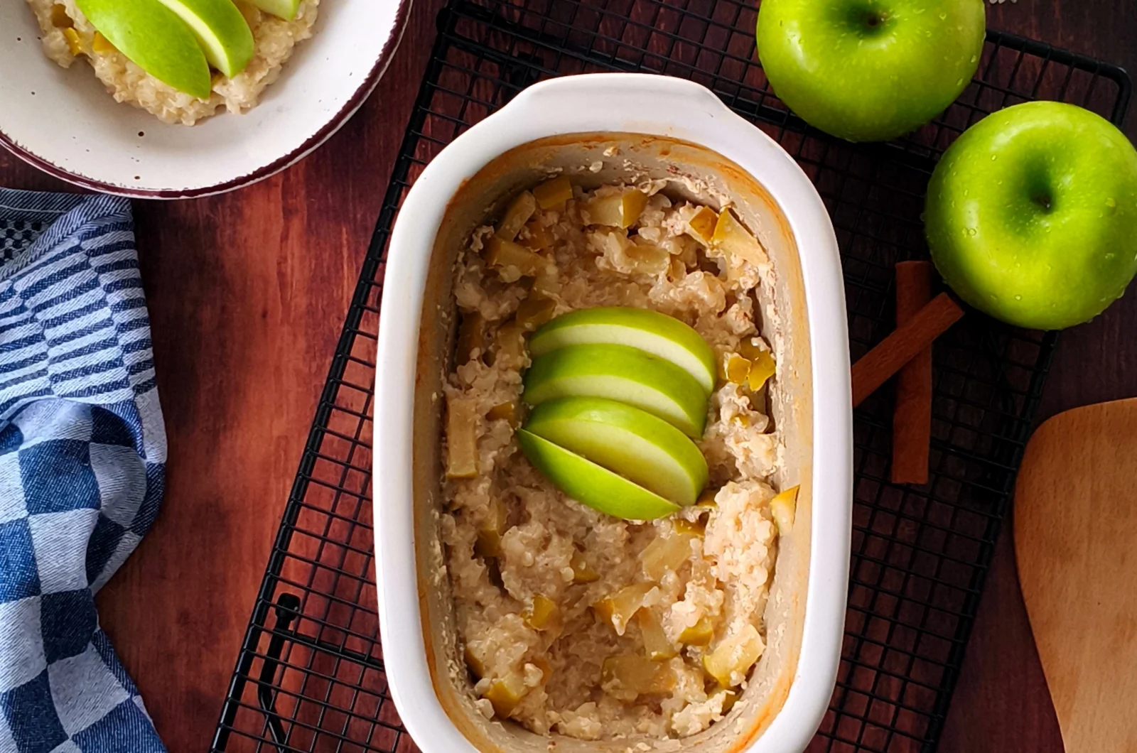 Apfel-Milchreis mit Zimt