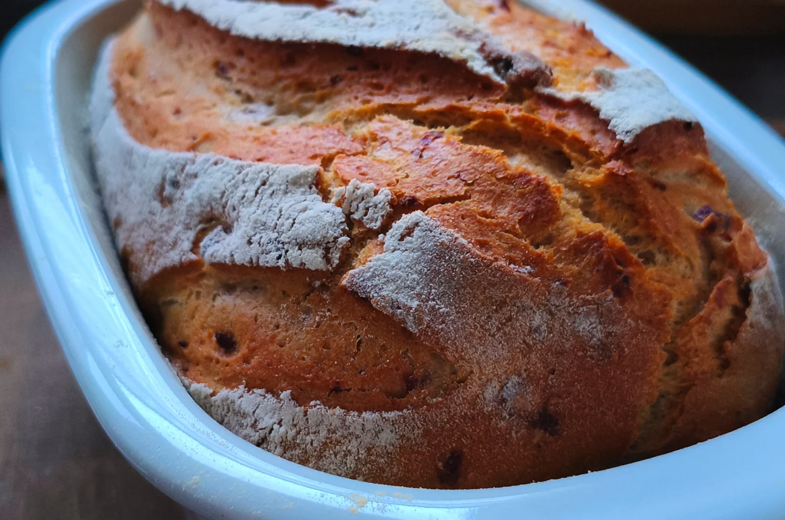 Schinken-Zwiebel-Brot